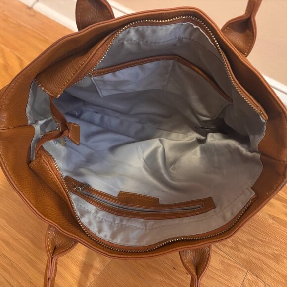 Urban Originals Blue Moon Slim Tote Polyurethane - Tan - Picture 7 of 10